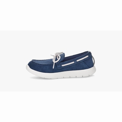 Tenis UGG Beach Moc Slip-On Criança Azuis | PT-PWZXO